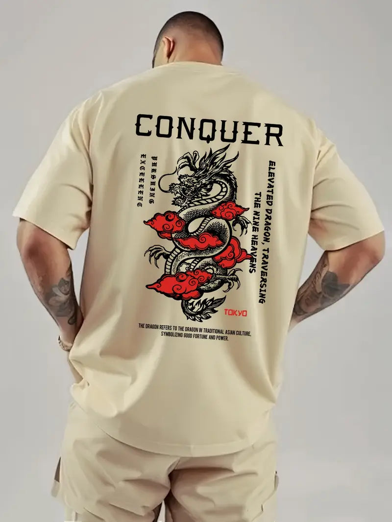 Camiseta Oversized Conquer Street EFC MEIO