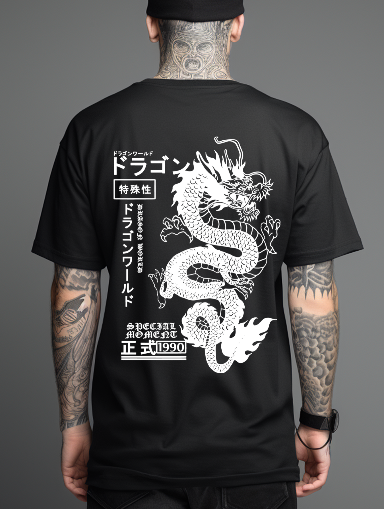 Camiseta Oversized Dragon's Legacy EFC CLASSIC