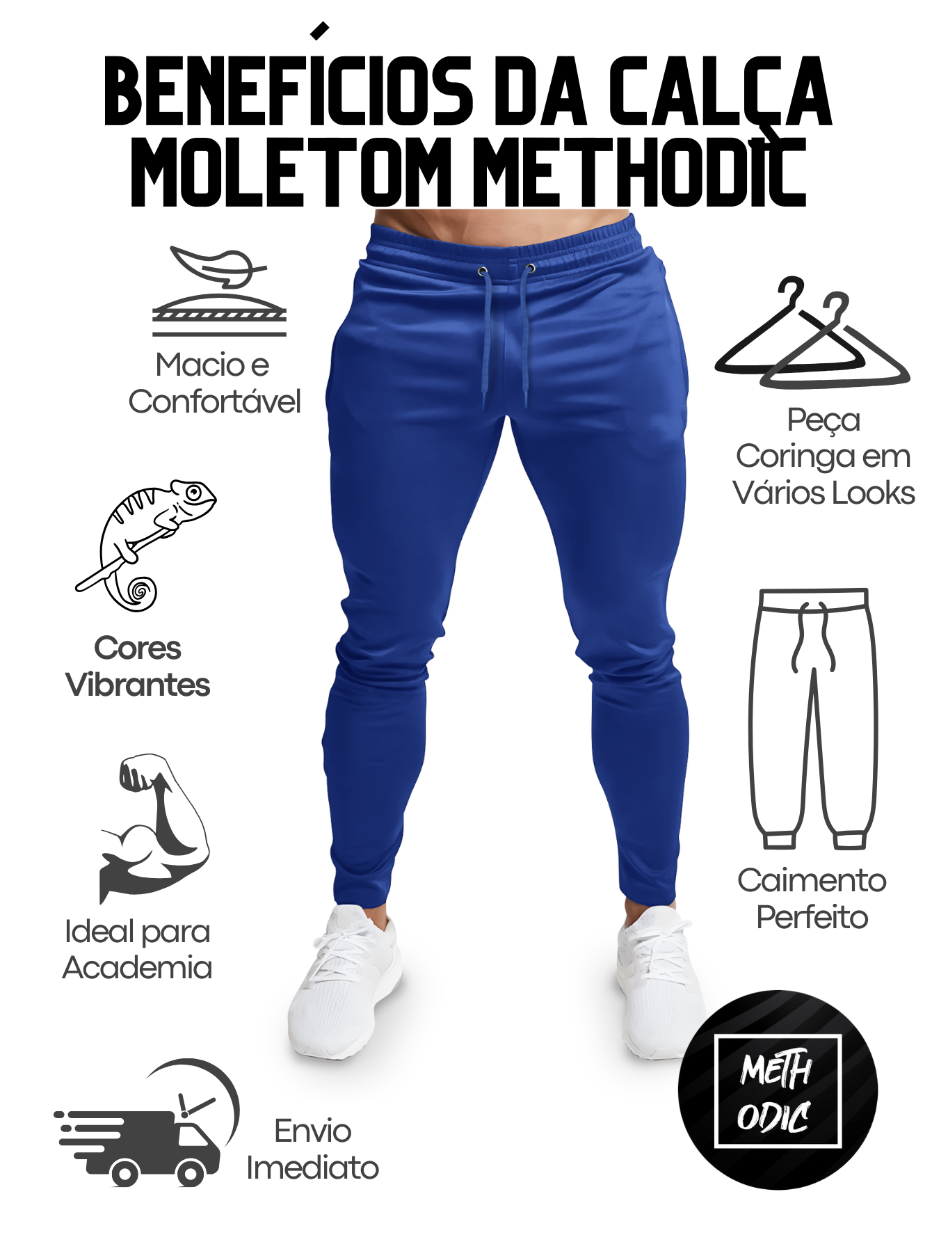 Calça Moletom Muay Thai 3 Academia