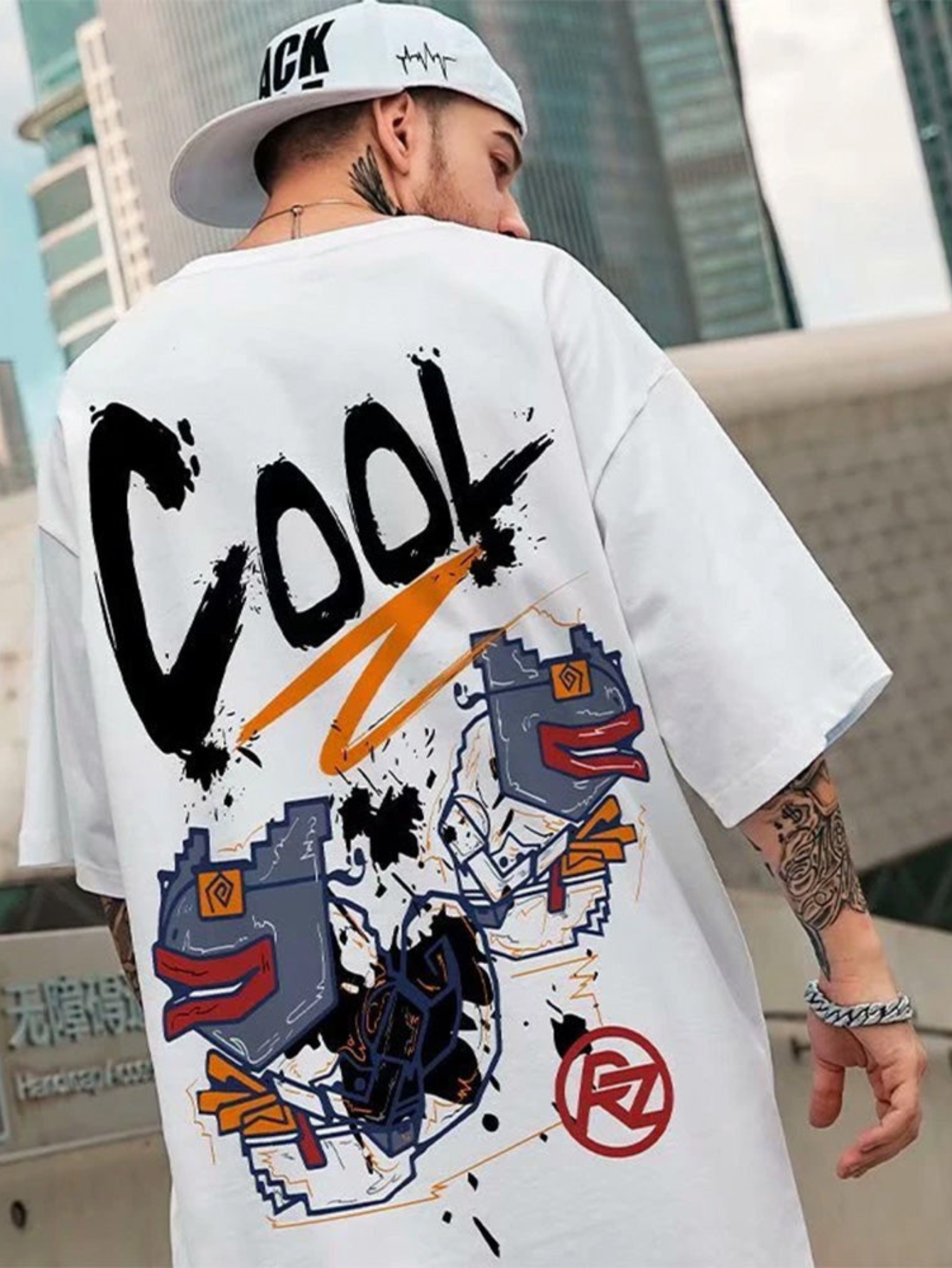 Camiseta Oversized Cool EC