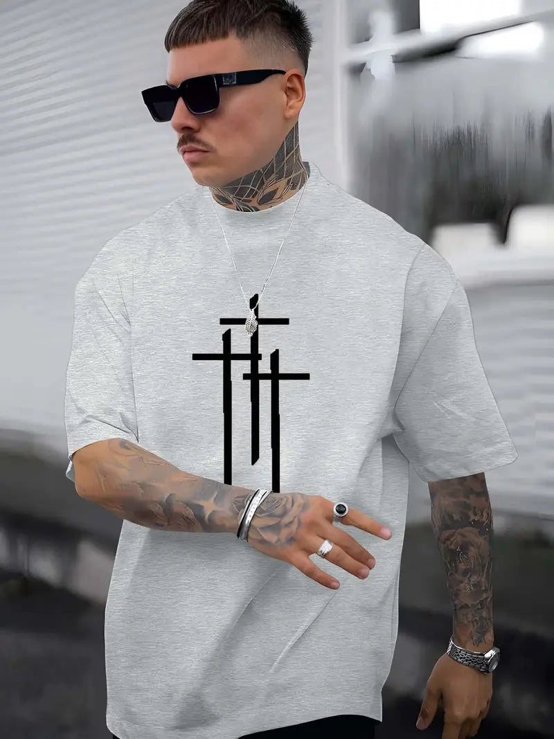 Camiseta Oversized Cruz EF MEIO