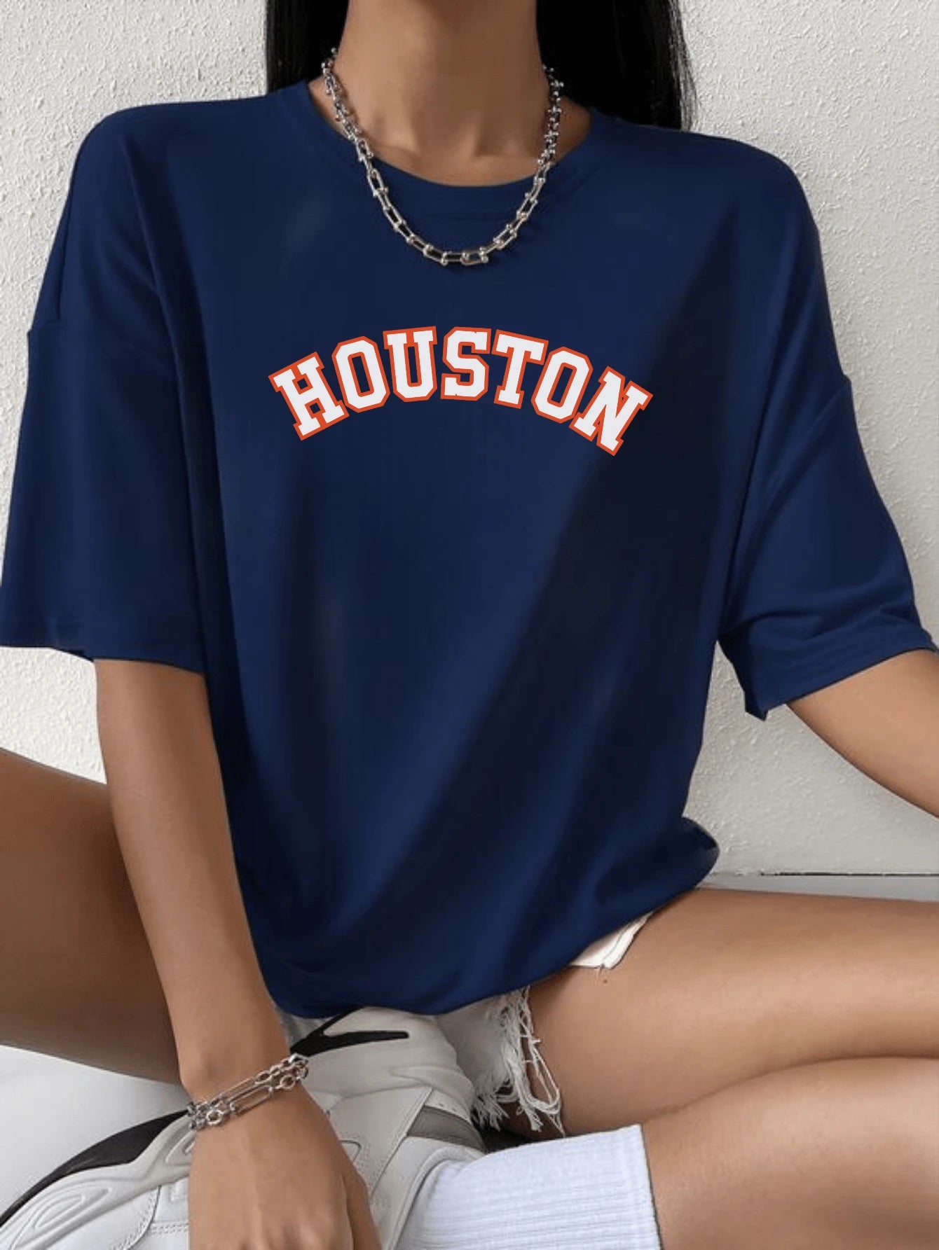 Camiseta Oversized Houston EF