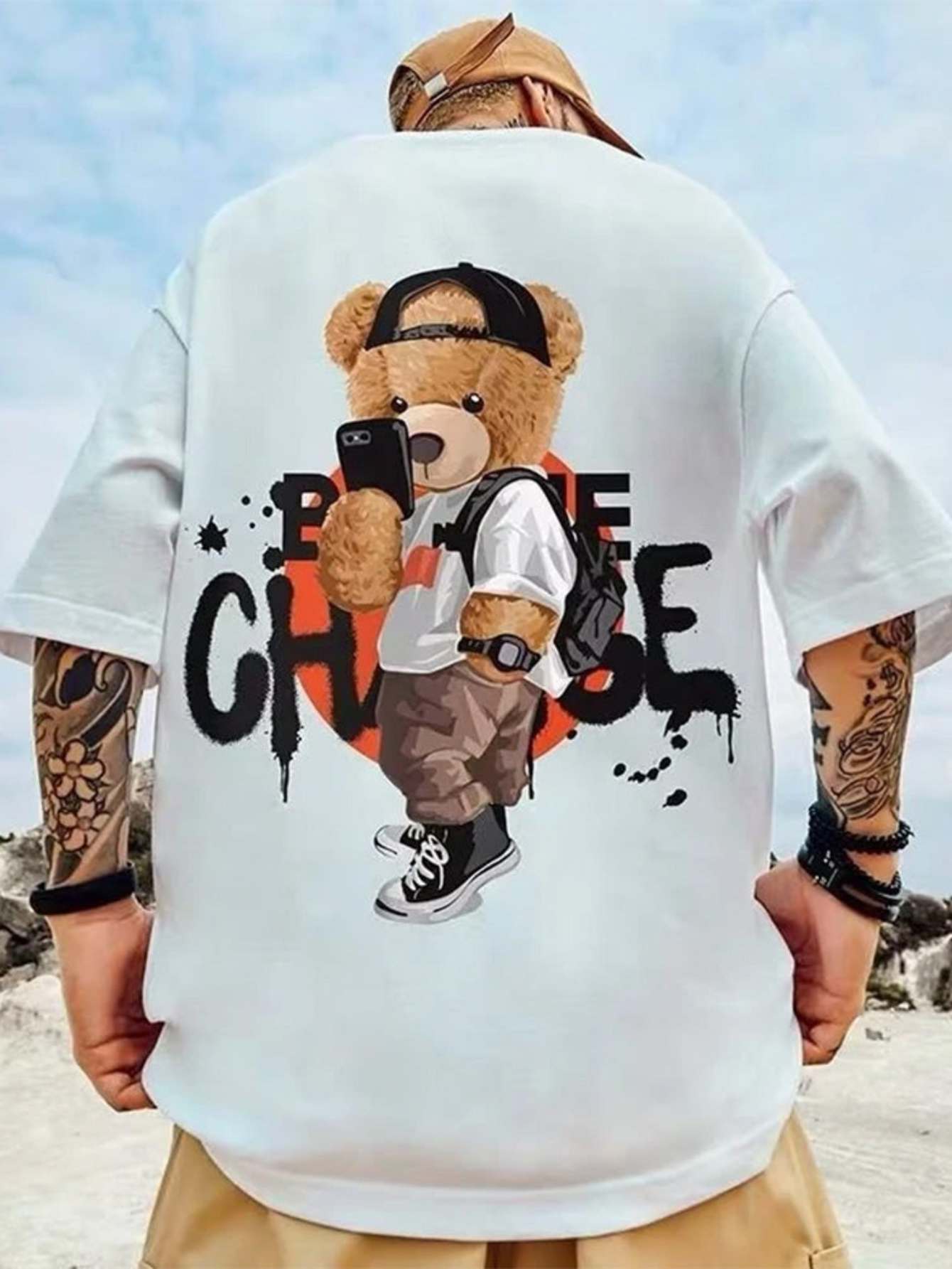 Camiseta Oversized Change Teddy EC