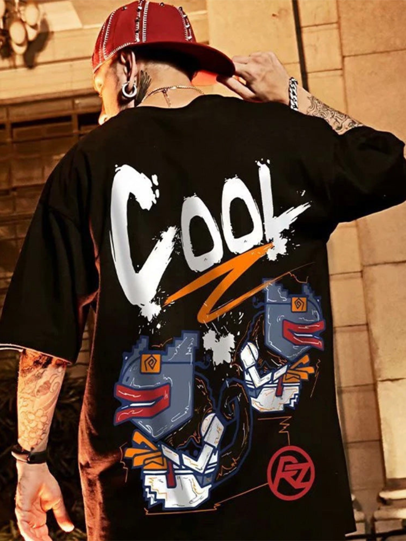 Camiseta Oversized Cool EC