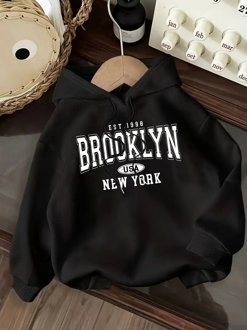 Blusa de Moletom Brooklyn Usa New York EF