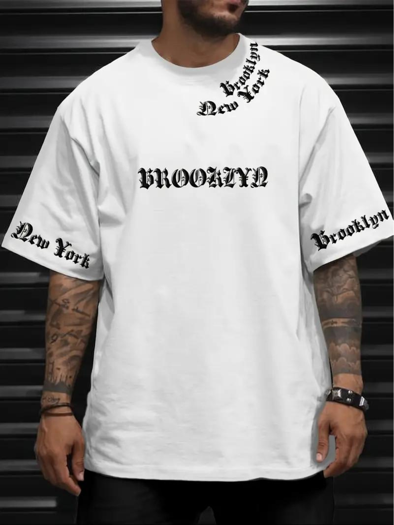 Camiseta Oversized Brooklyn Stile EF MPCLASSIC