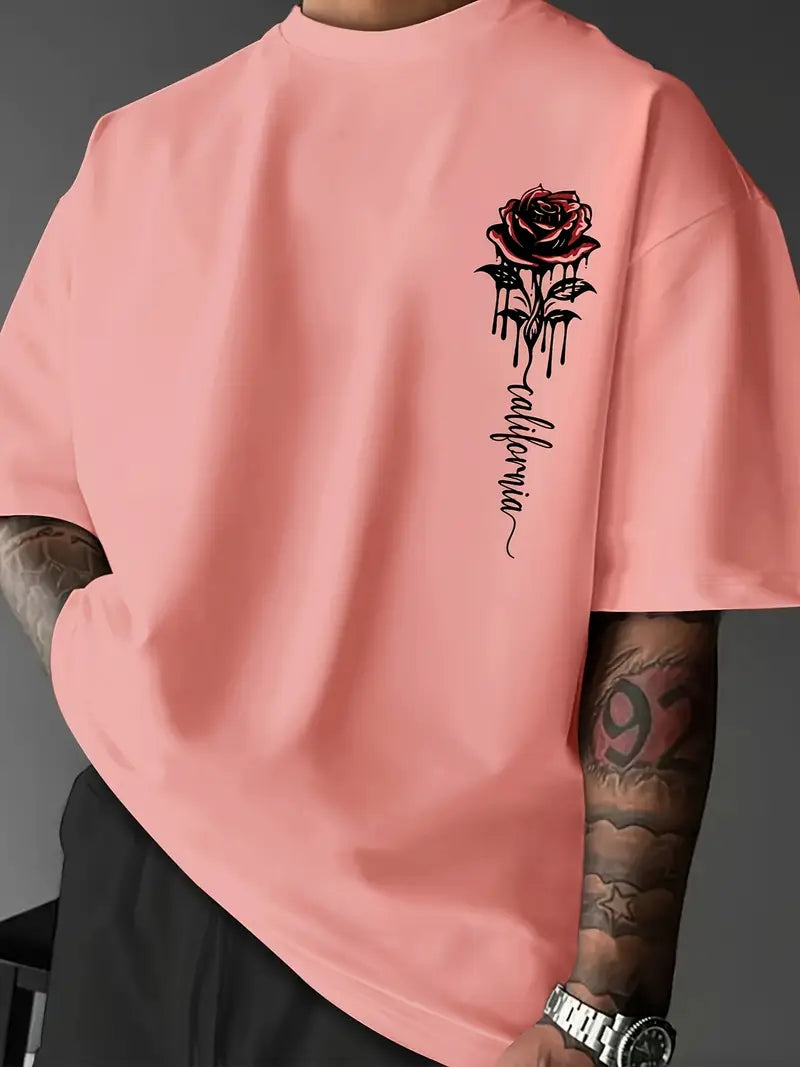 Camiseta Oversized Rose of California EF CLASSIC