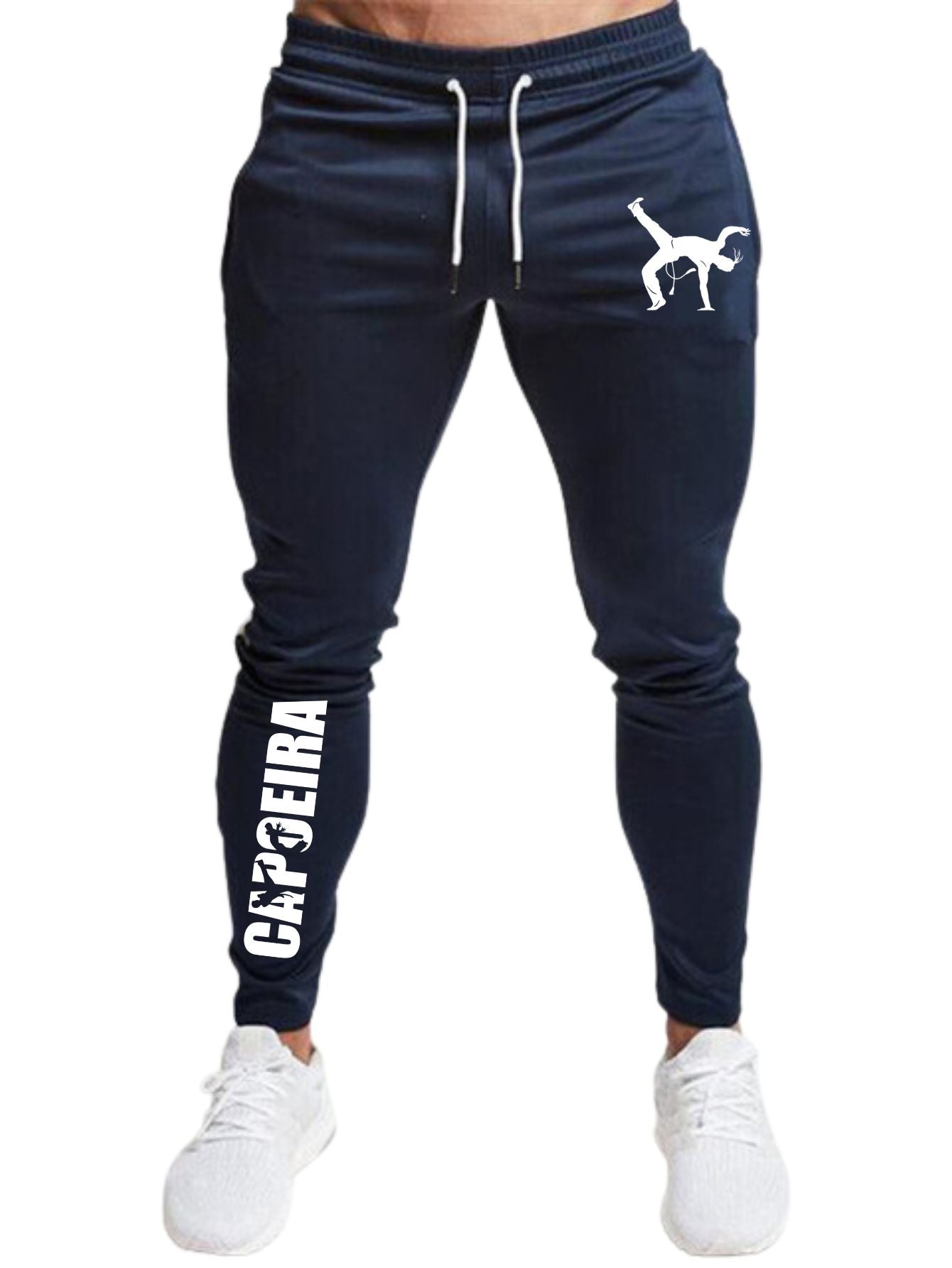 Calça Moletom Capoeira Bolso Canela