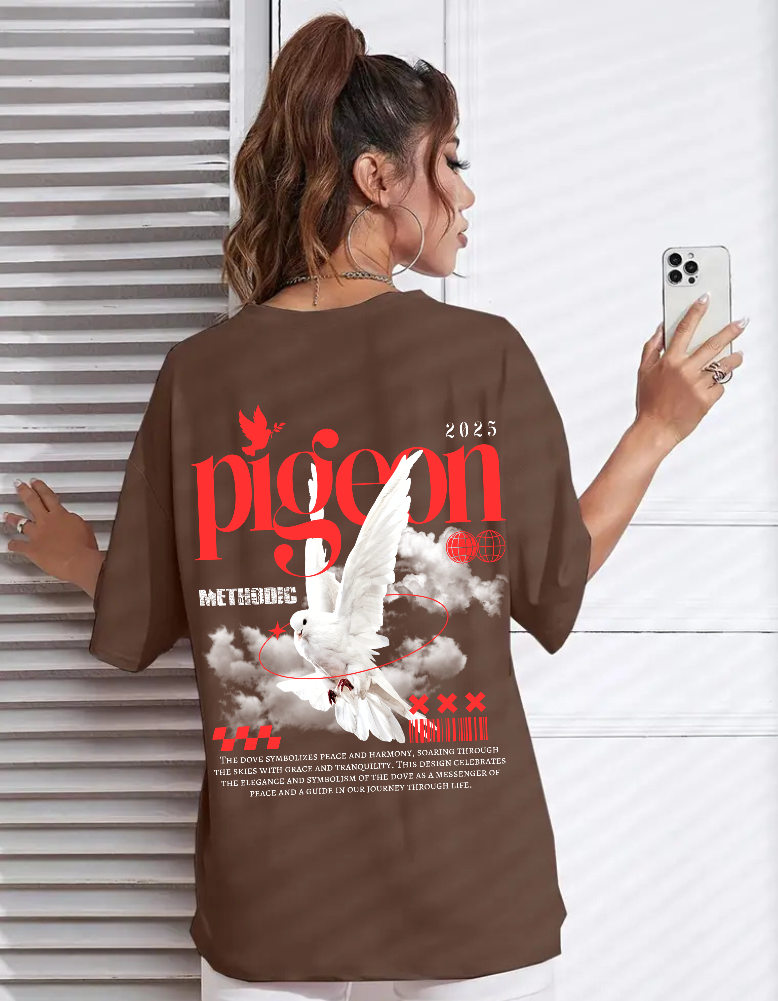 Camiseta Oversized Pigeon 2025 EFC CLASSIC