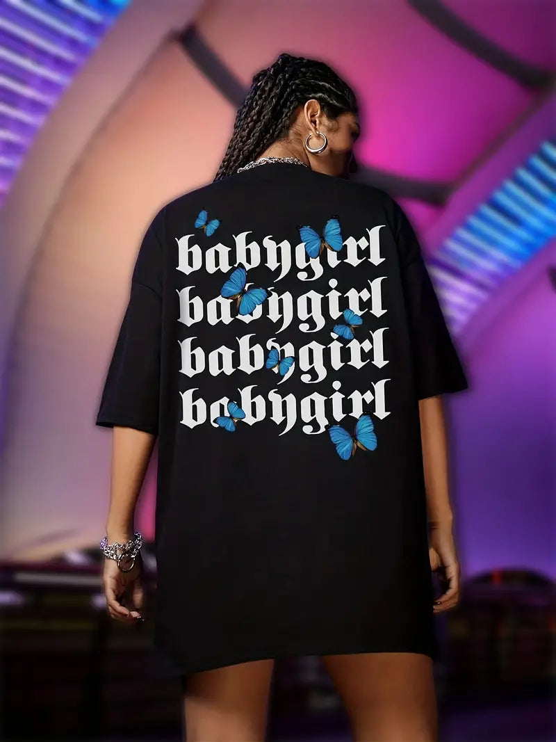 Camiseta Oversized Bad Girl 2.0 EFC MEIO