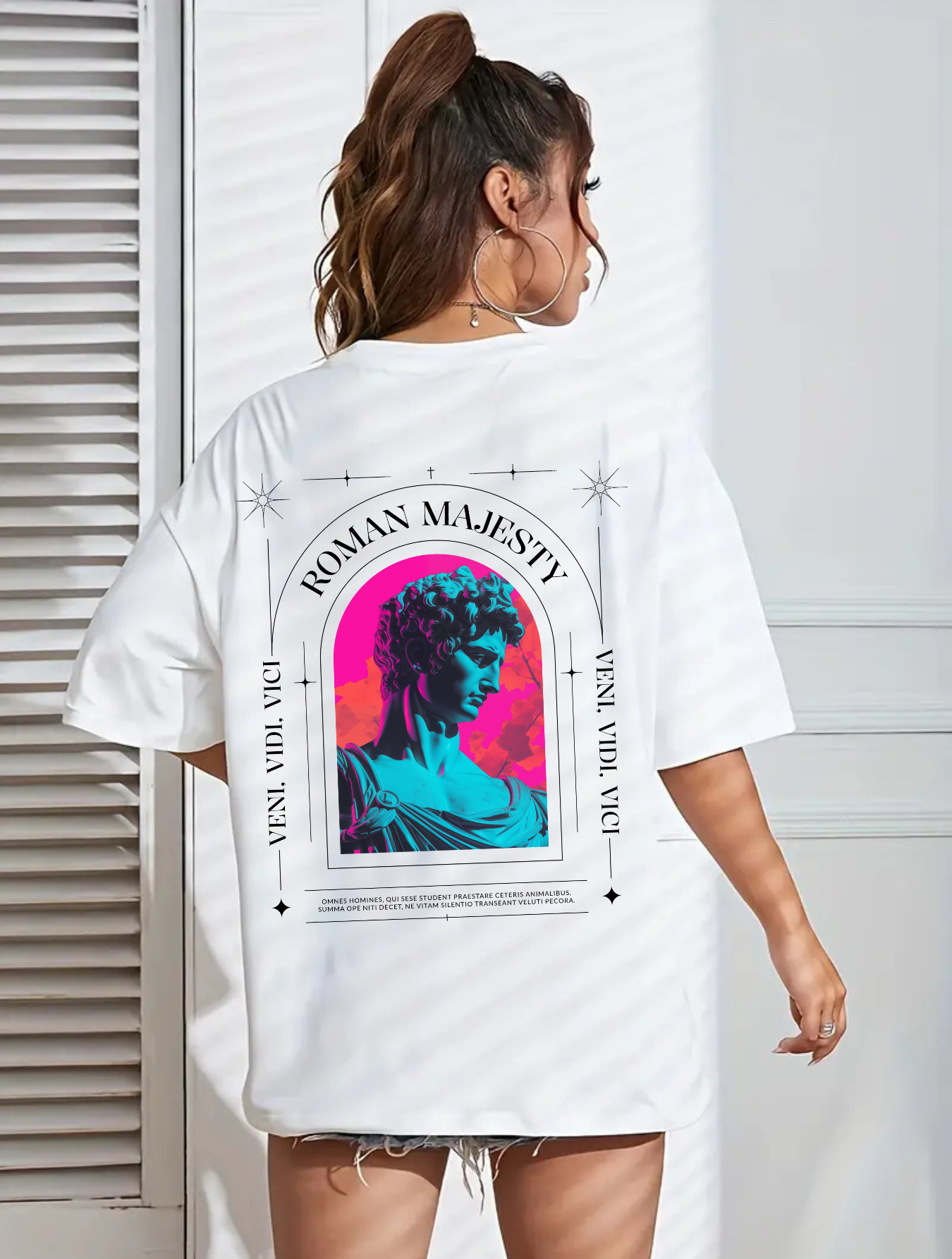 Camiseta Oversized Roman Majesty EC