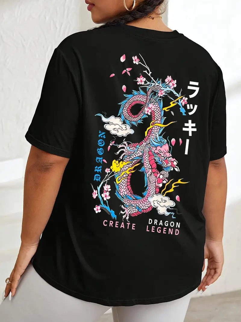 Camiseta Oversized Dragon Create Legend EFC CLASSIC