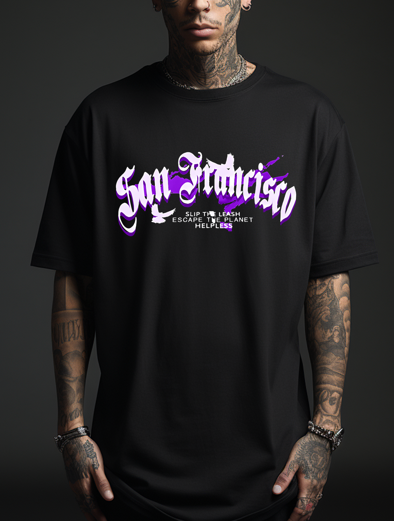 Camiseta Oversized San Francisco EFC MEIO