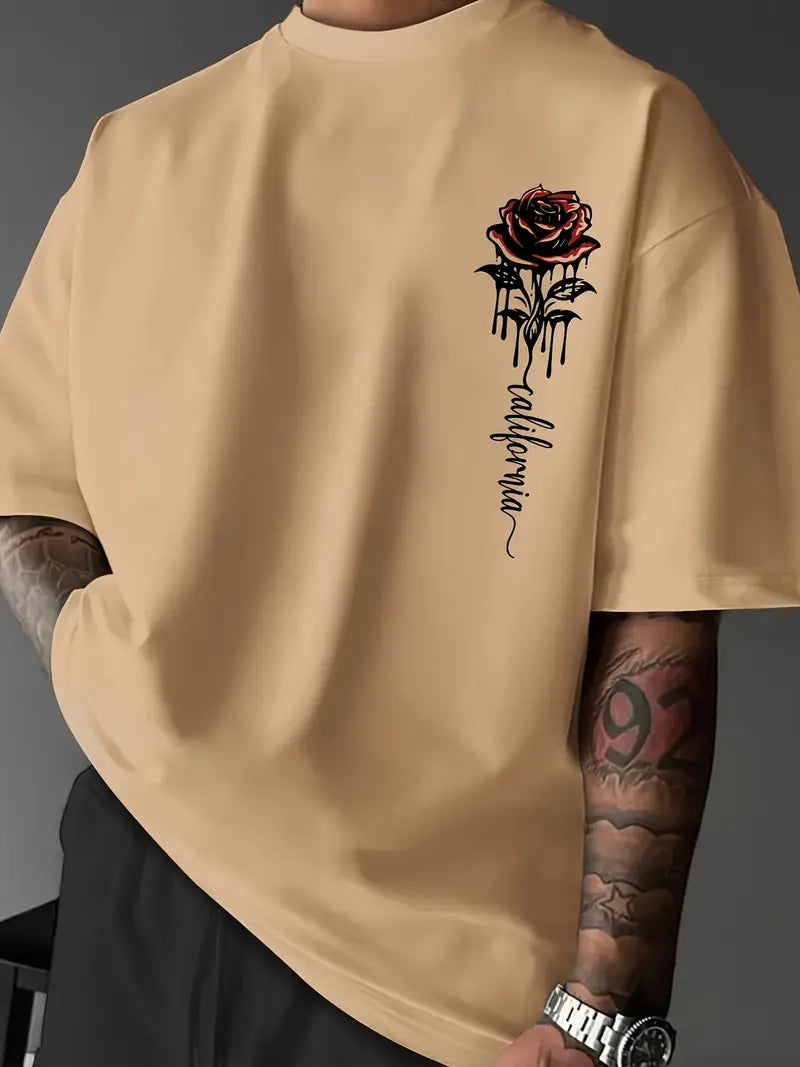 Camiseta Oversized Rose of California EF CLASSIC