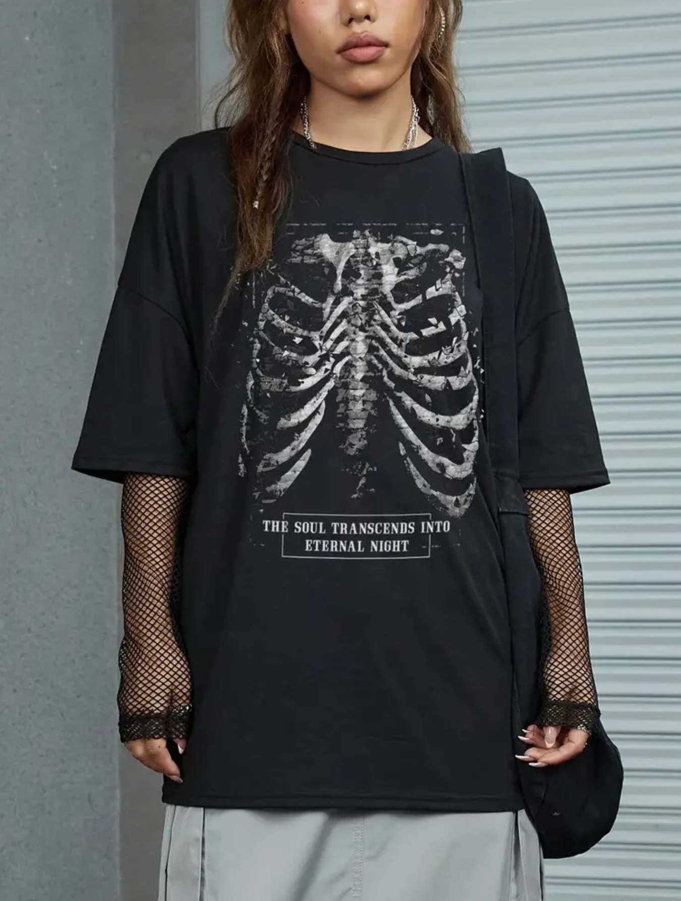 Camiseta Oversized Eternal Night EF MEIO