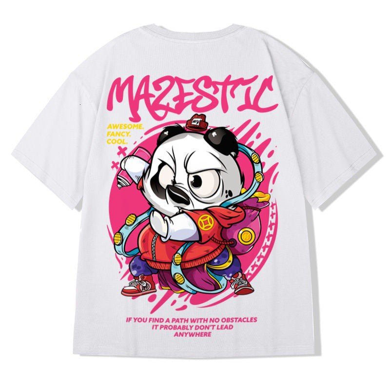 Camiseta Oversized Panda Mazestic EC