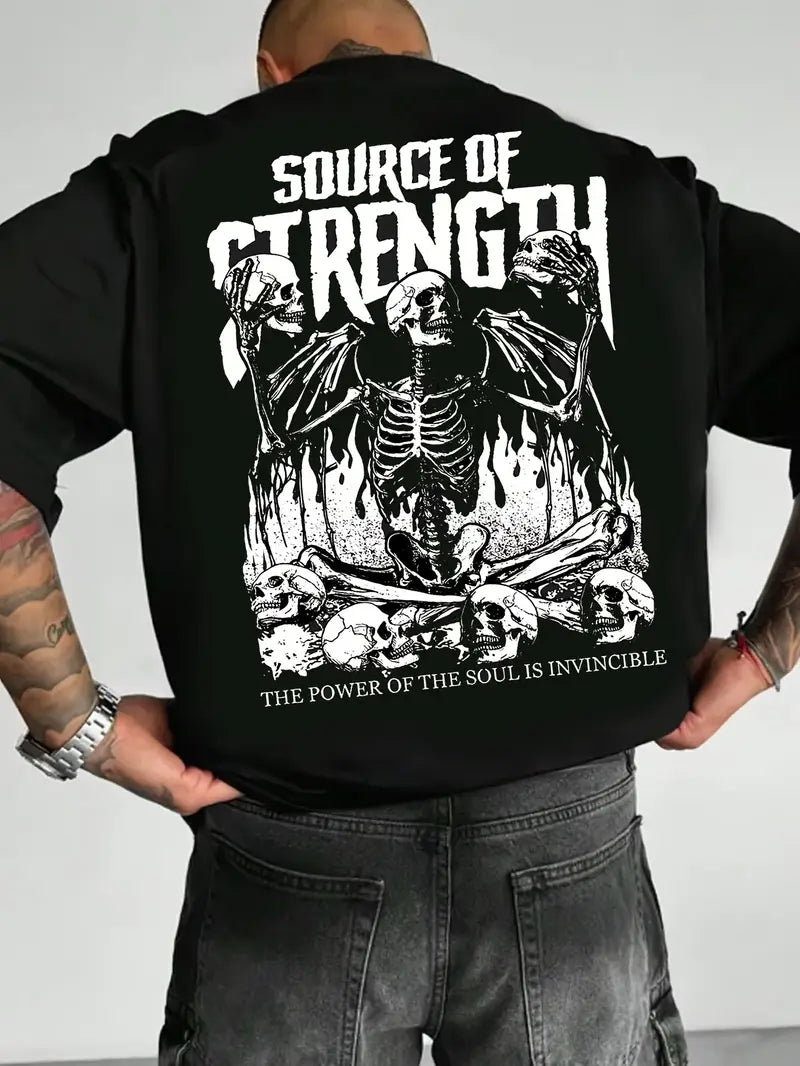 Camiseta Oversized Source of Strength EC