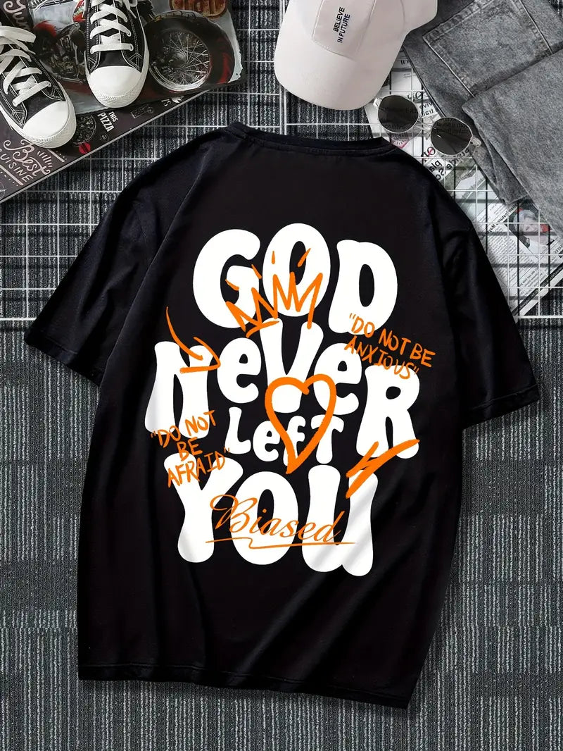 Camiseta Oversized God Never Left You EFC CLASSIC