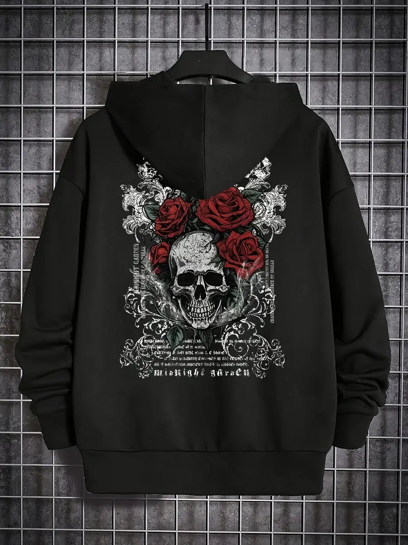 Blusa de Moletom Skull and Roses EFC CLASSIC