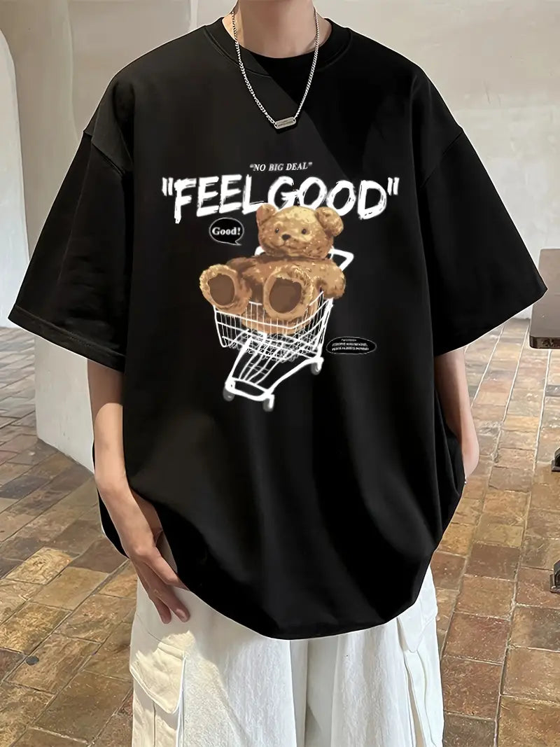 Camiseta Oversized Feel Good EF MEIO