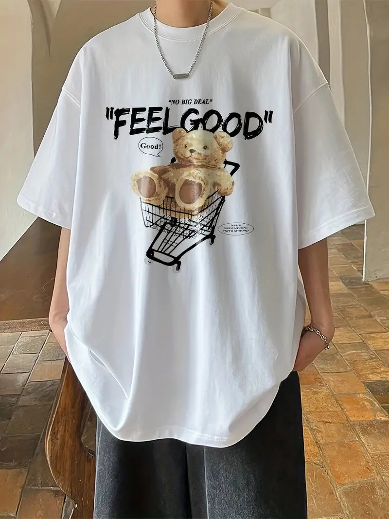 Camiseta Oversized Feel Good EF MEIO