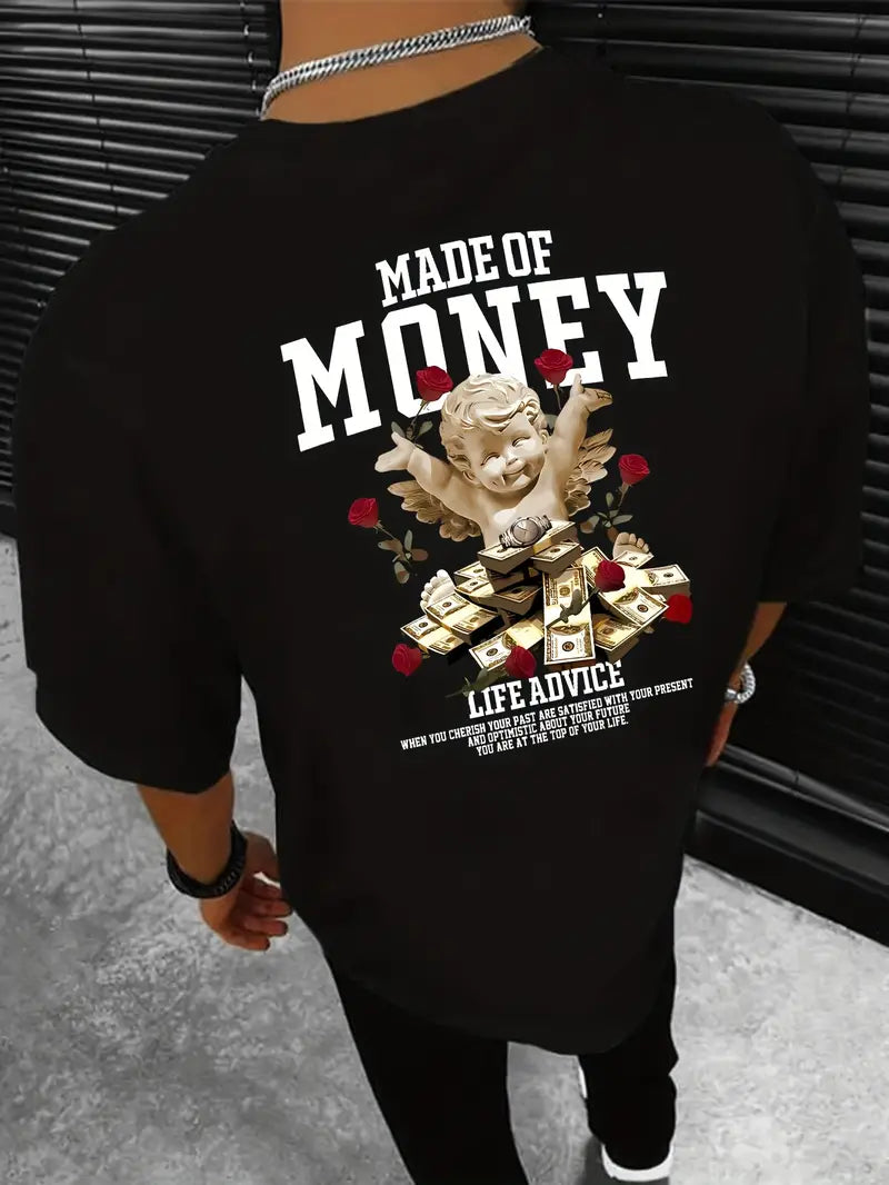 Camiseta Oversized Made of Money EC