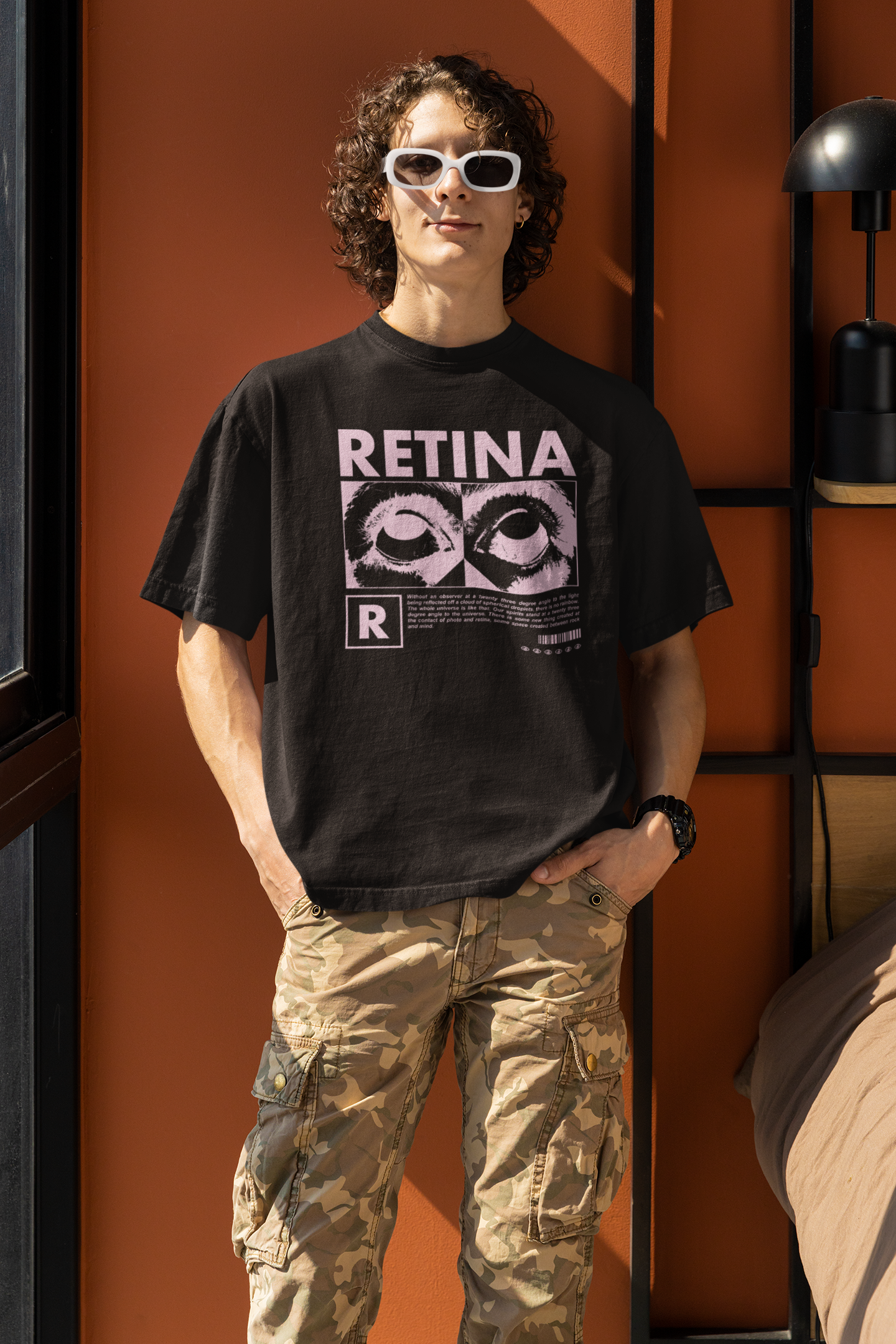 Camiseta Oversized Retina Down EF